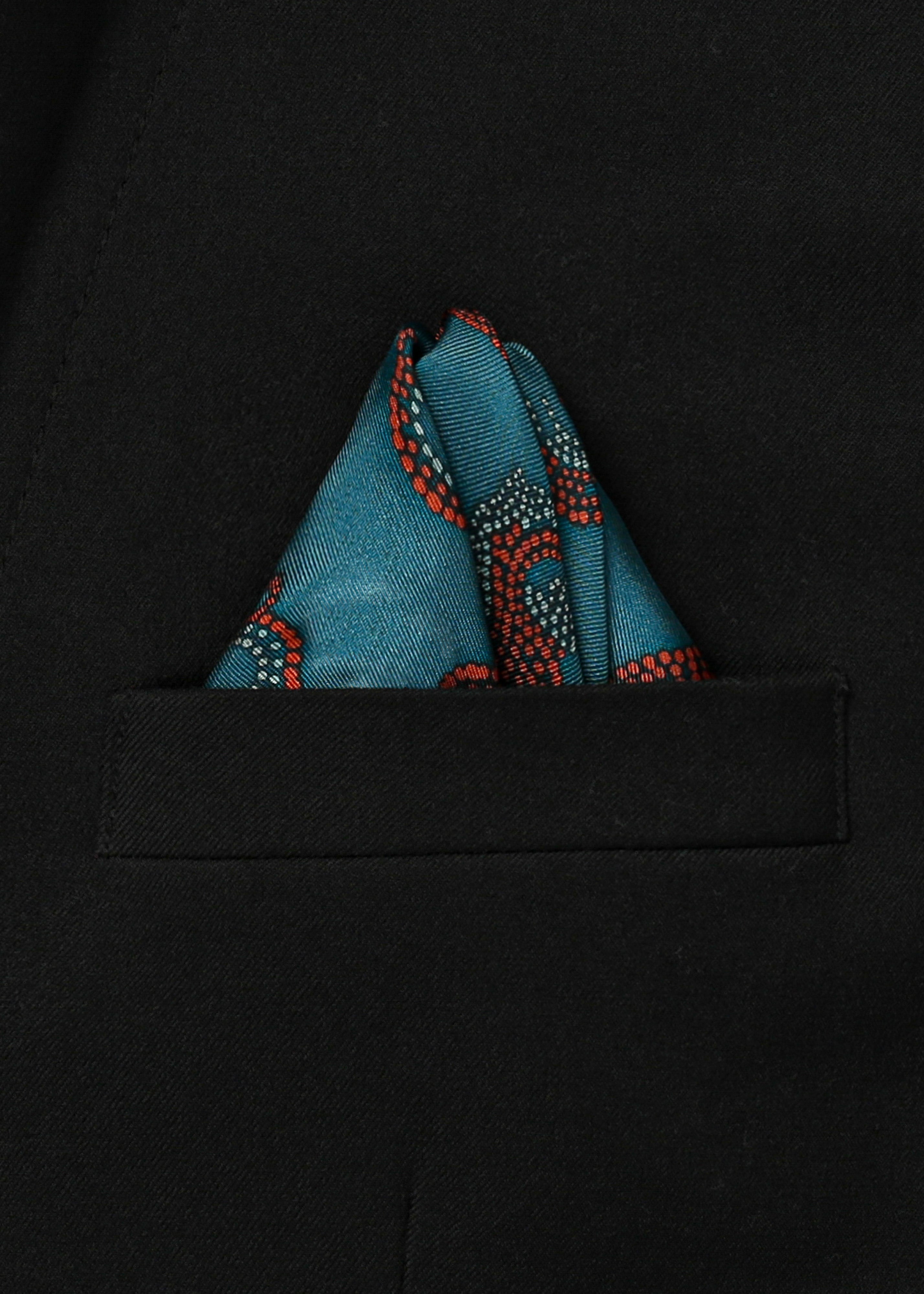 POCKET SQUARE - LEO DUSK