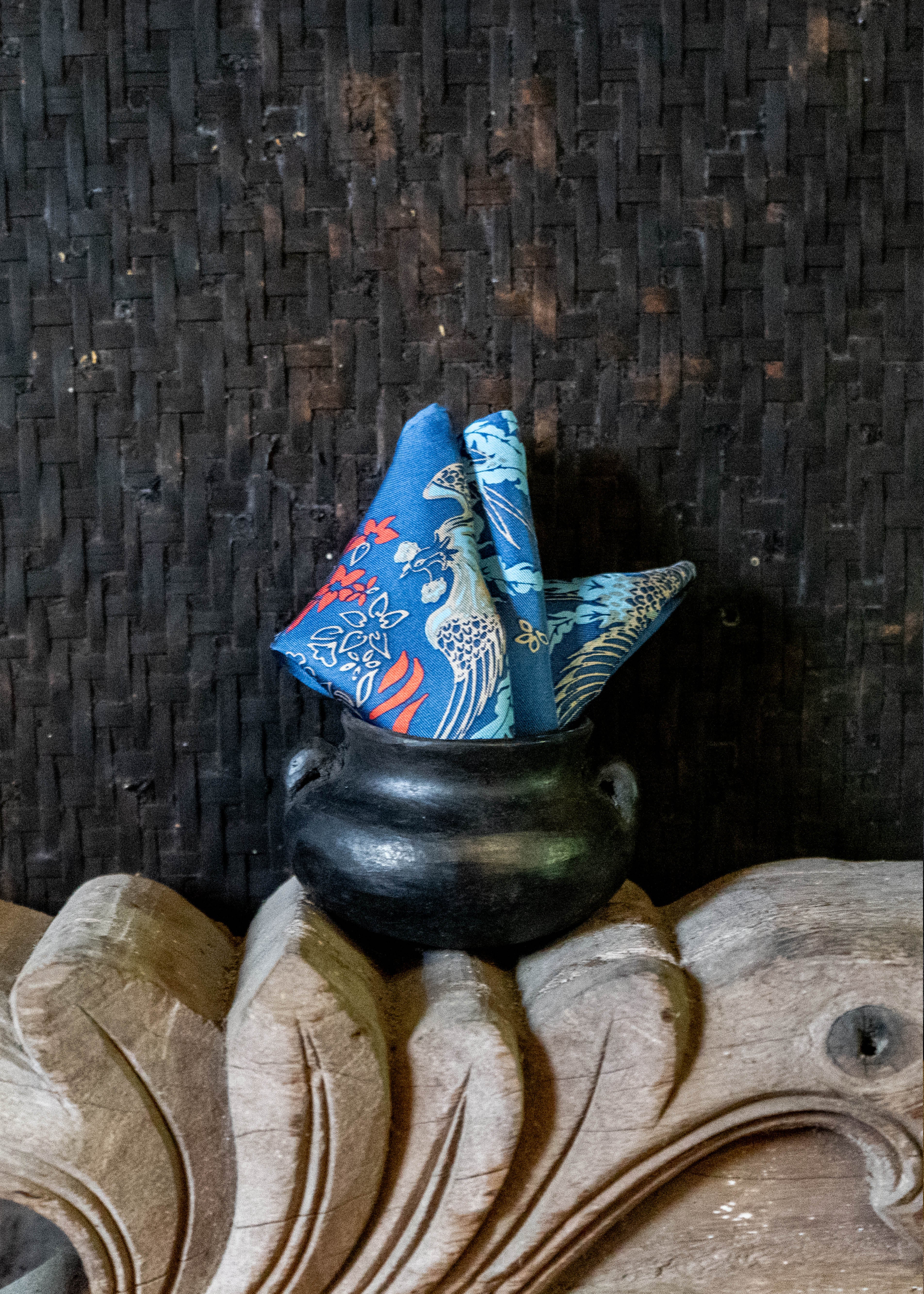 POCKET SQUARE - PHOENIX AZURE