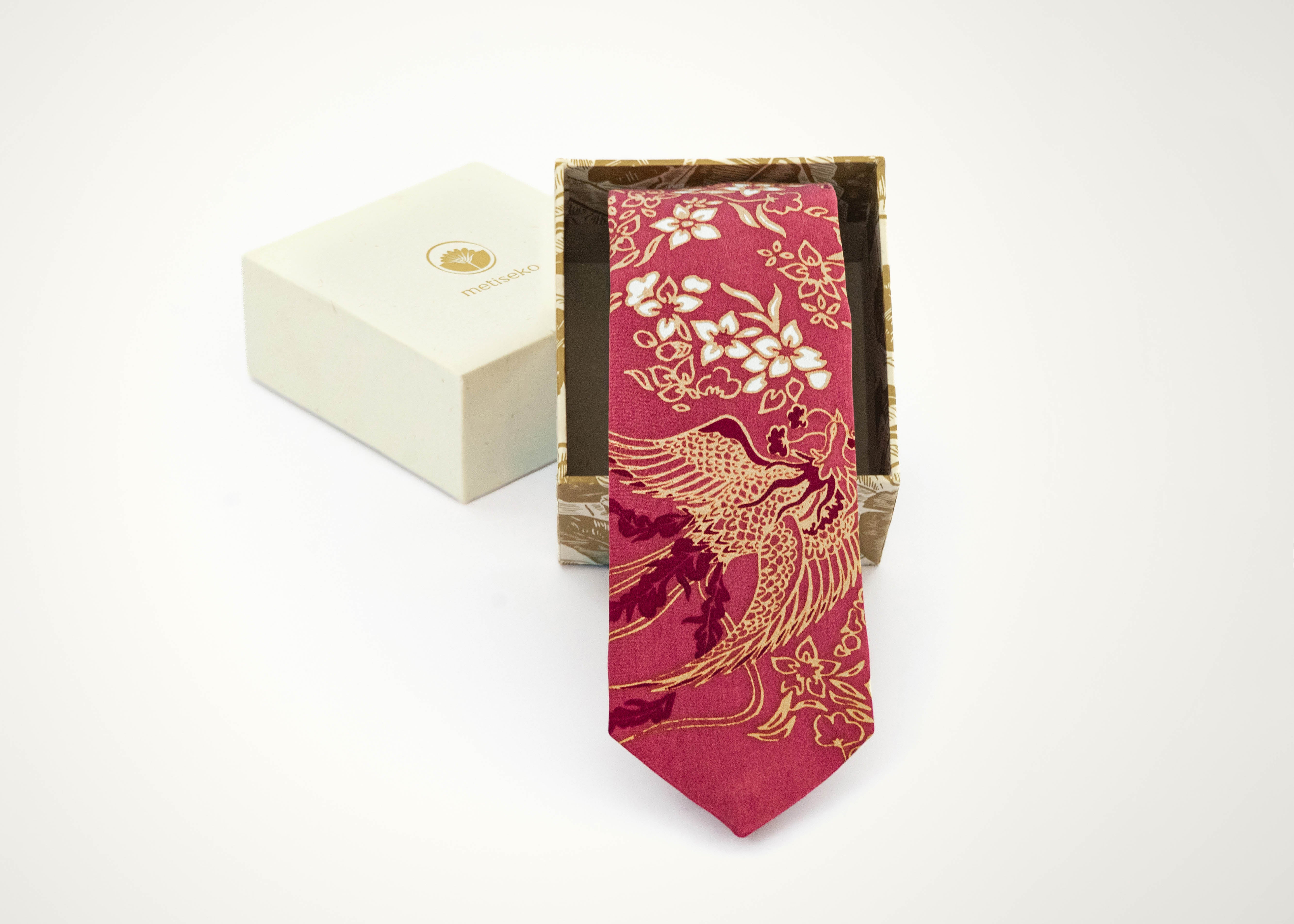 SLIM TIE - PHOENIX FLAME
