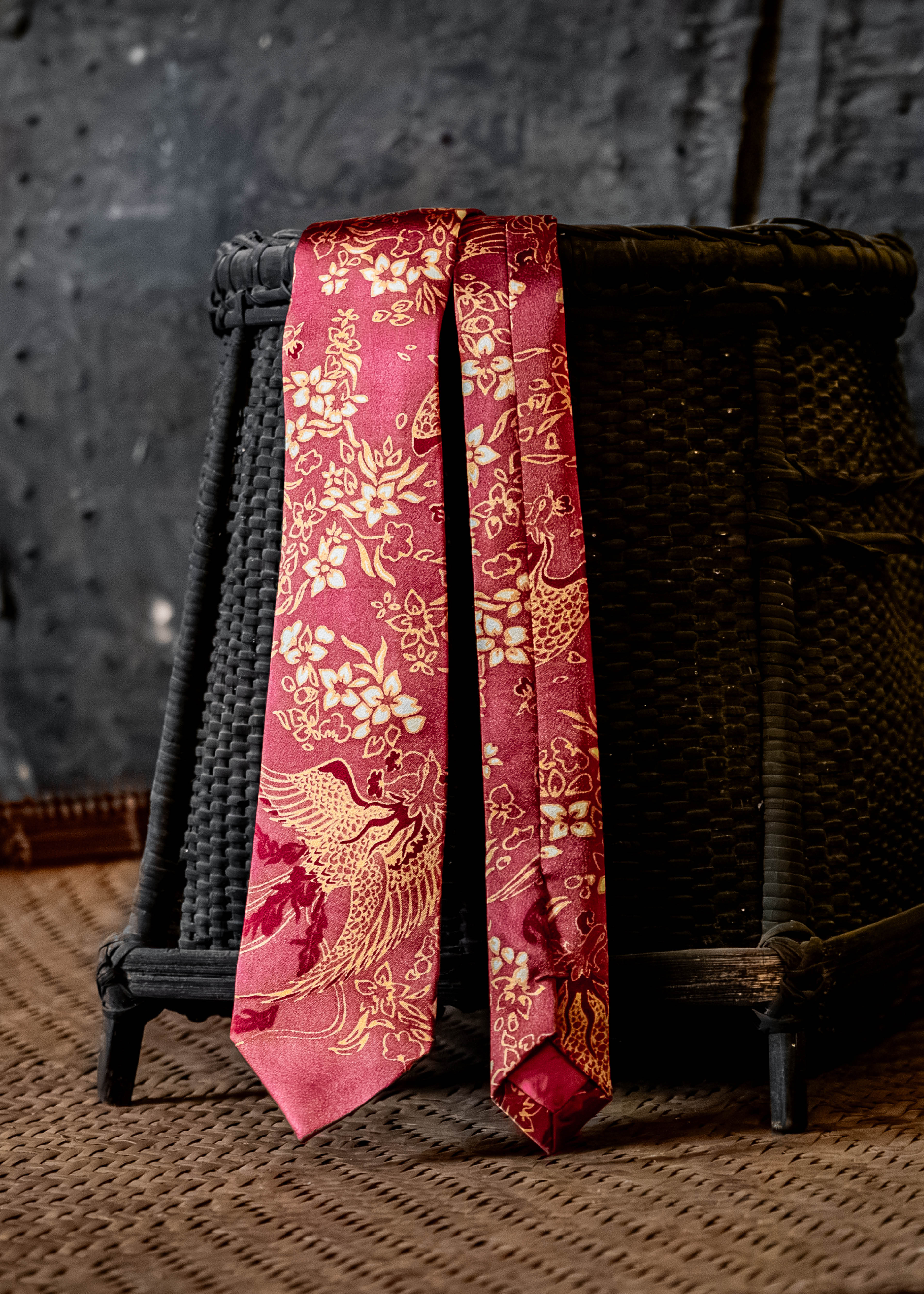 SLIM TIE - PHOENIX FLAME