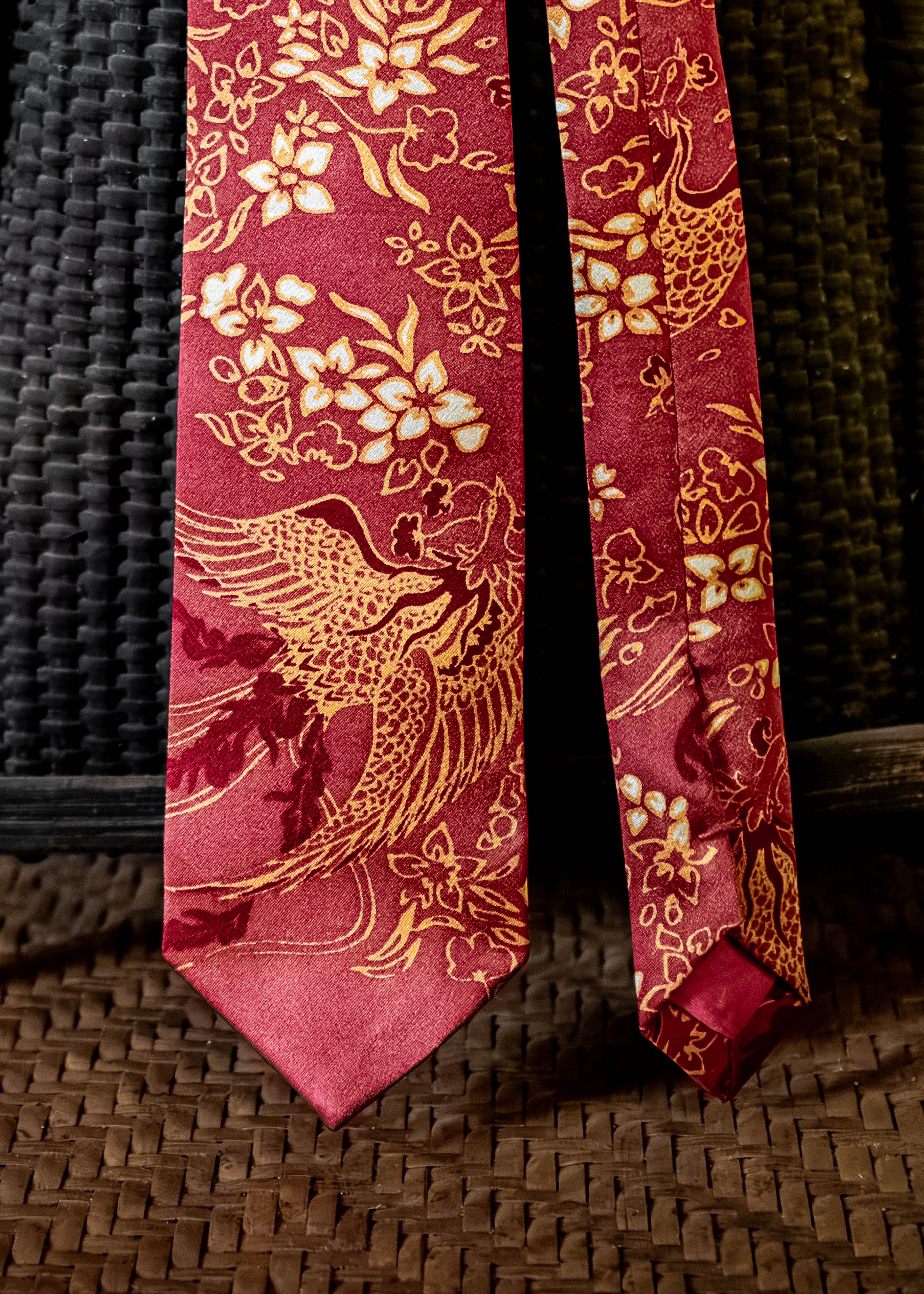 SLIM TIE - PHOENIX FLAME