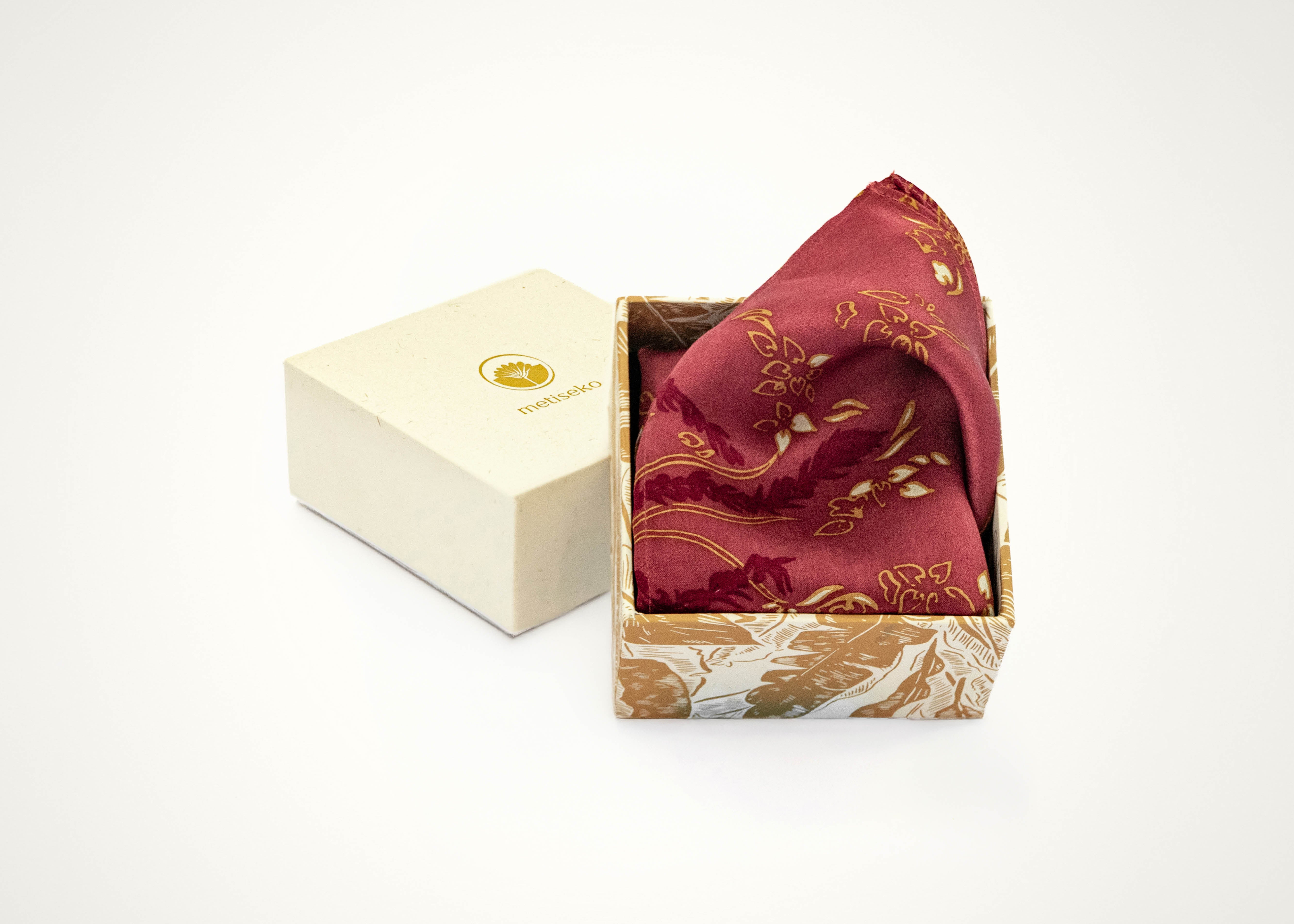 POCKET SQUARE - PHOENIX FLAME