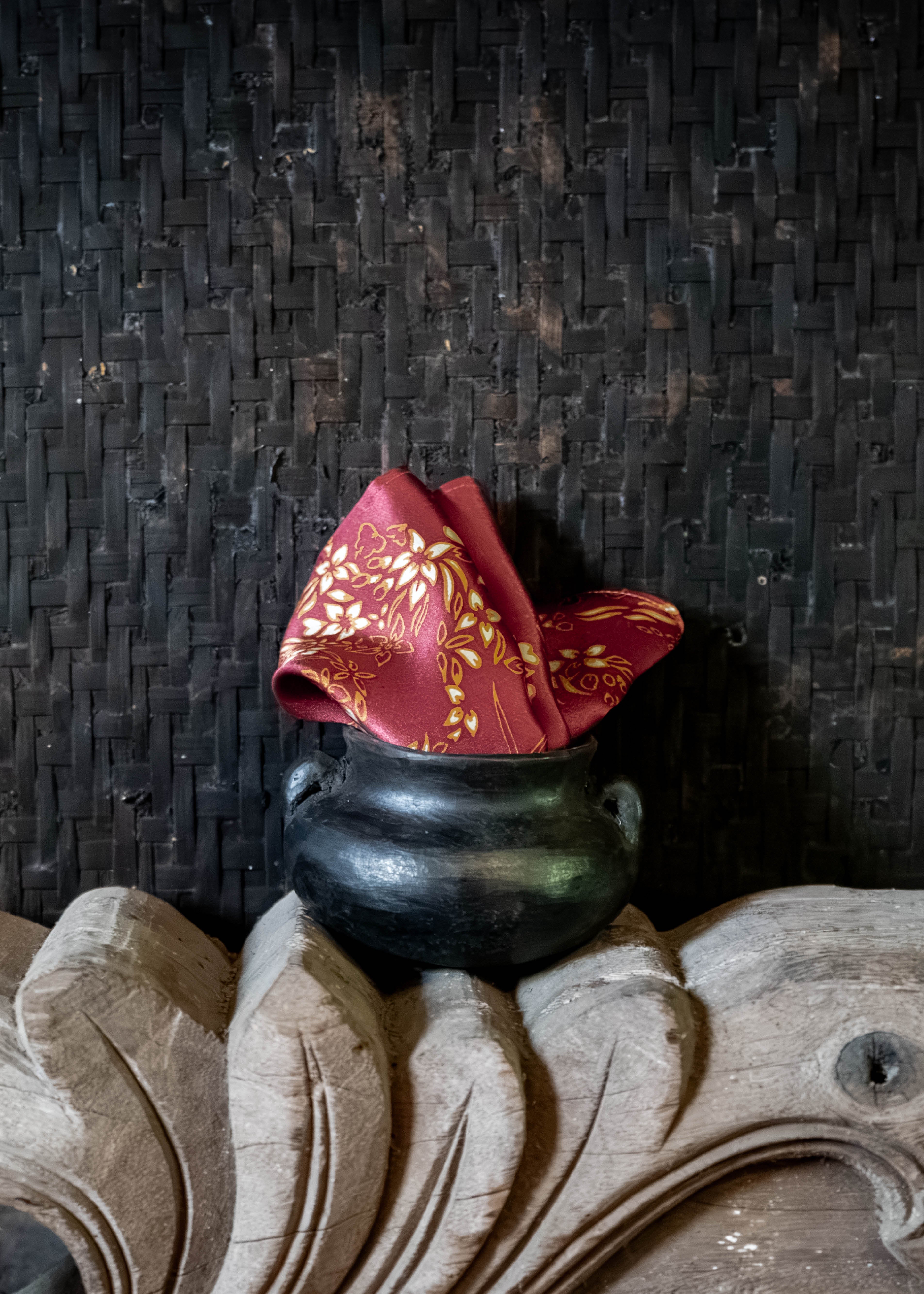 POCKET SQUARE - PHOENIX FLAME