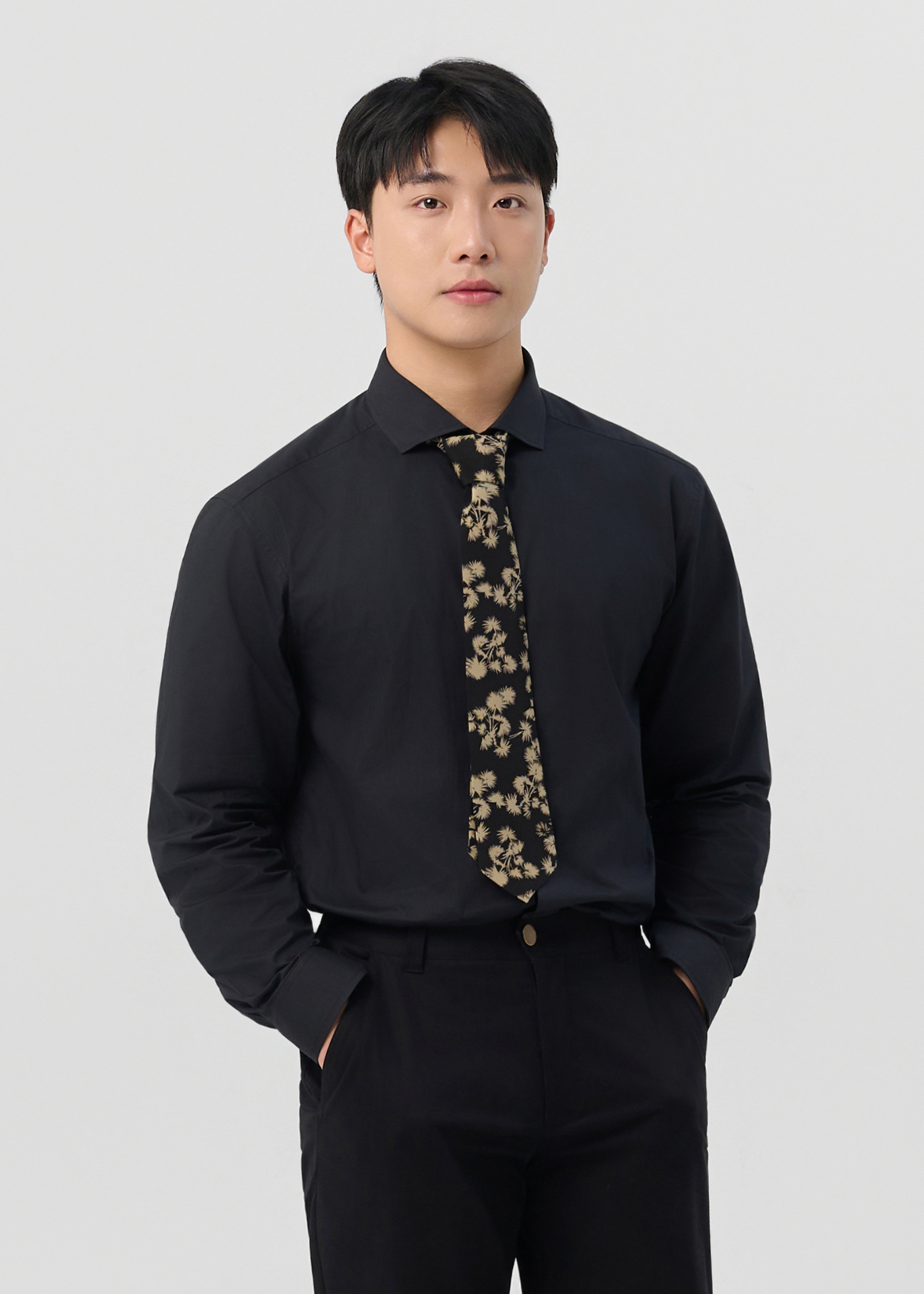 CLASSIC TIE - GOLDLEAF PALM