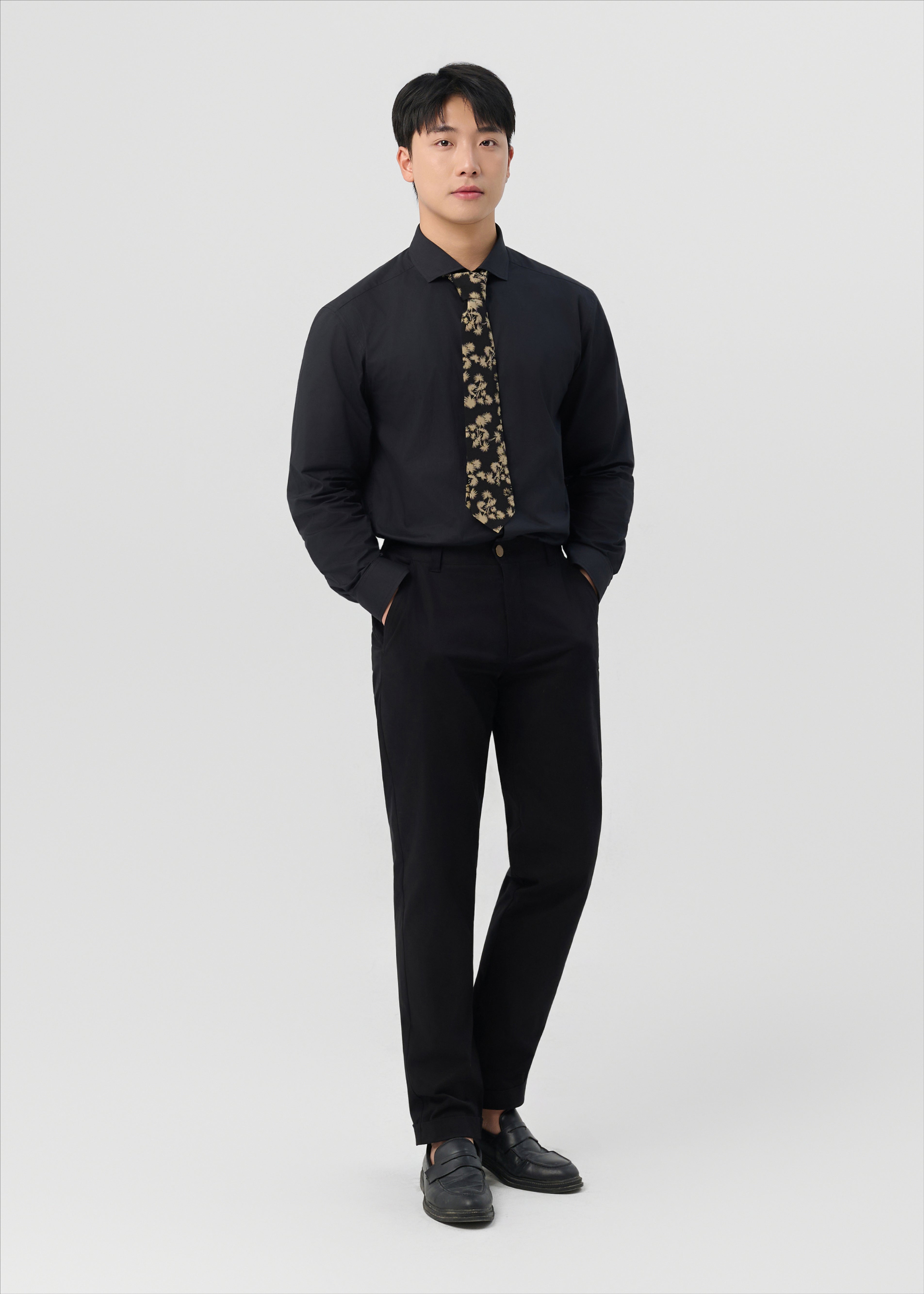 CLASSIC TIE - GOLDLEAF PALM