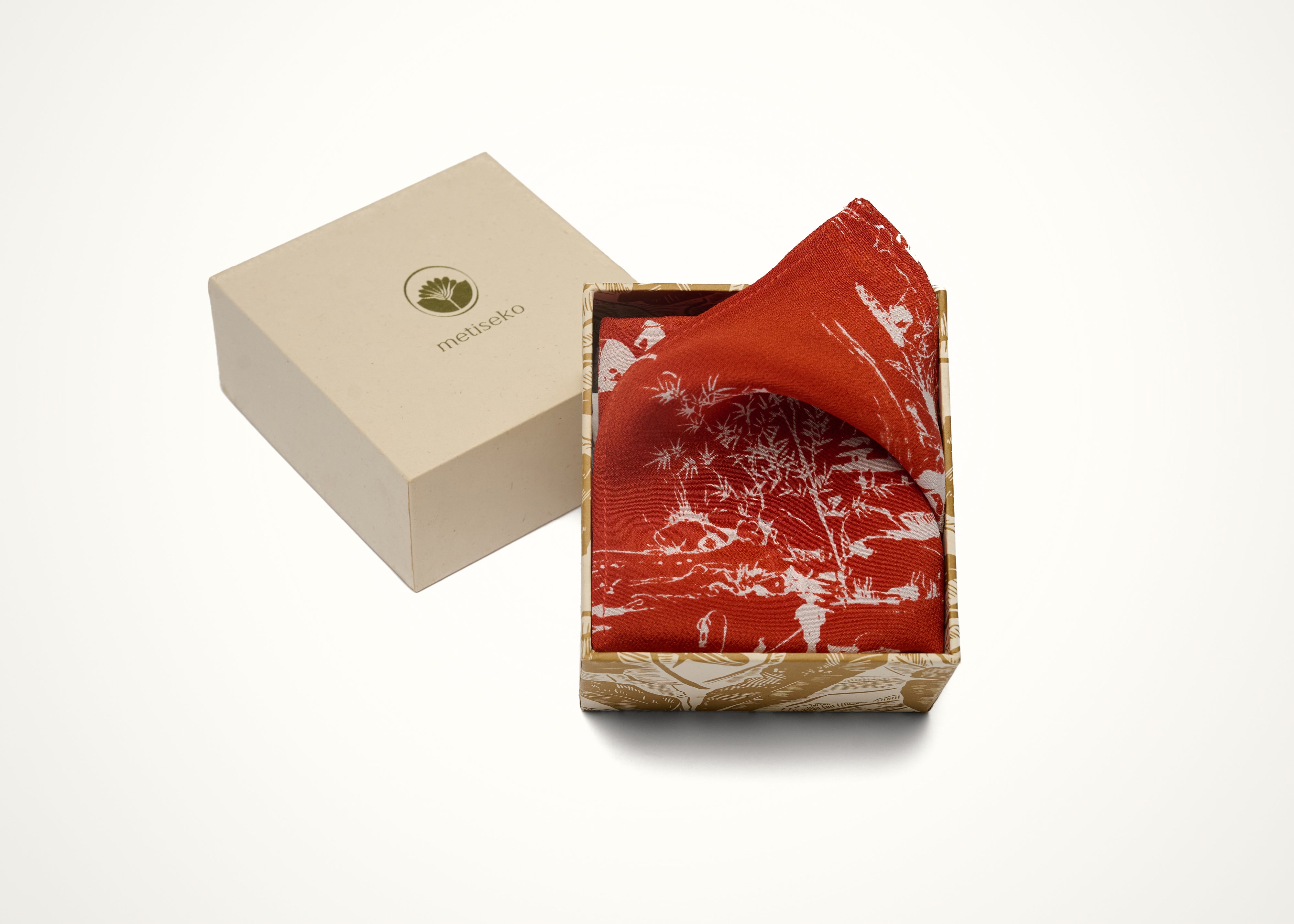 POCKET SQUARE - WARM REVERIE