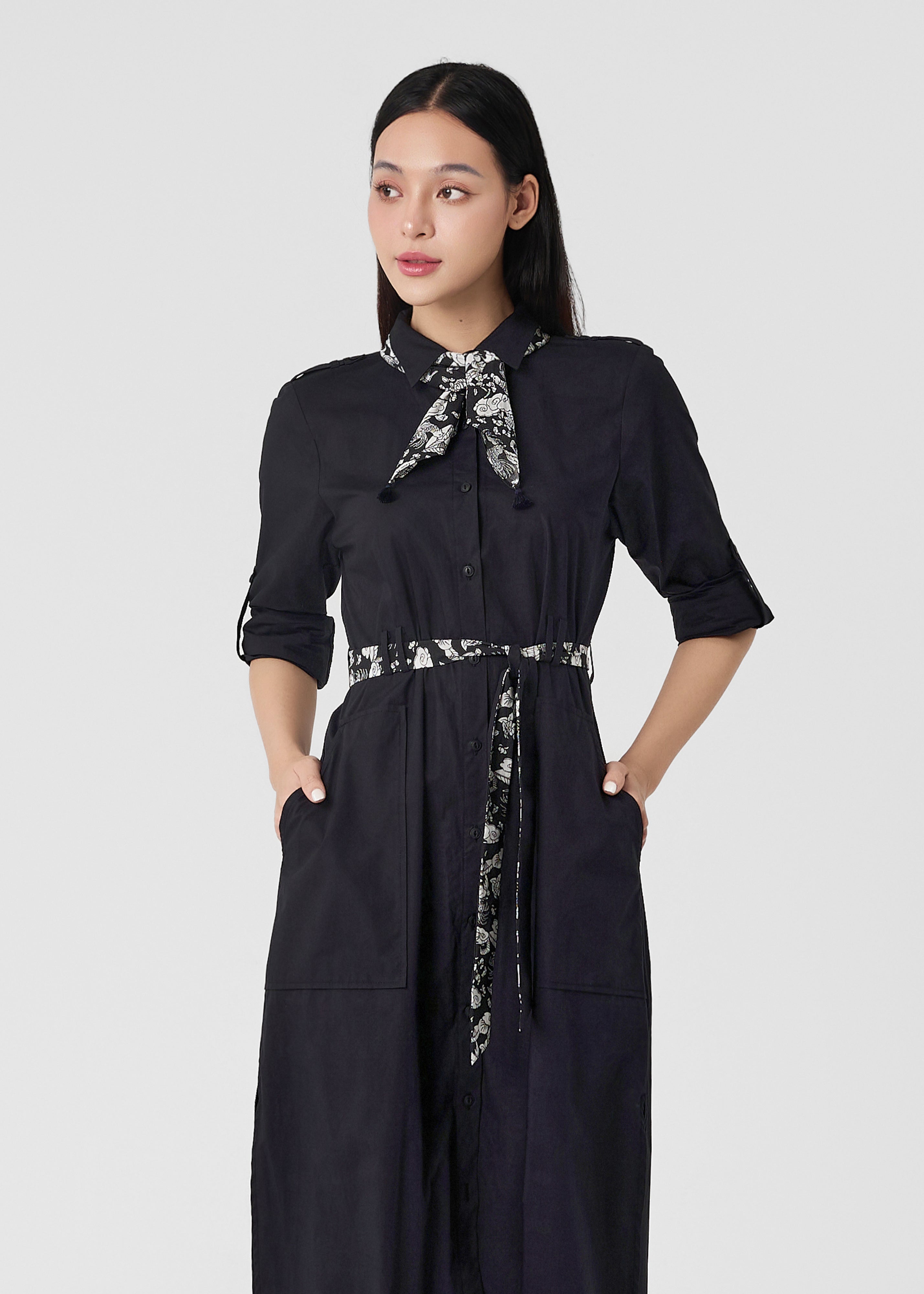 BANDANA - BLACK ROOSTER