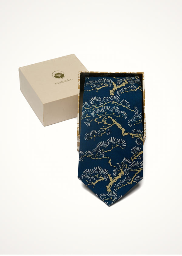 CLASSIC TIE - PEARLWOOD INDIGO