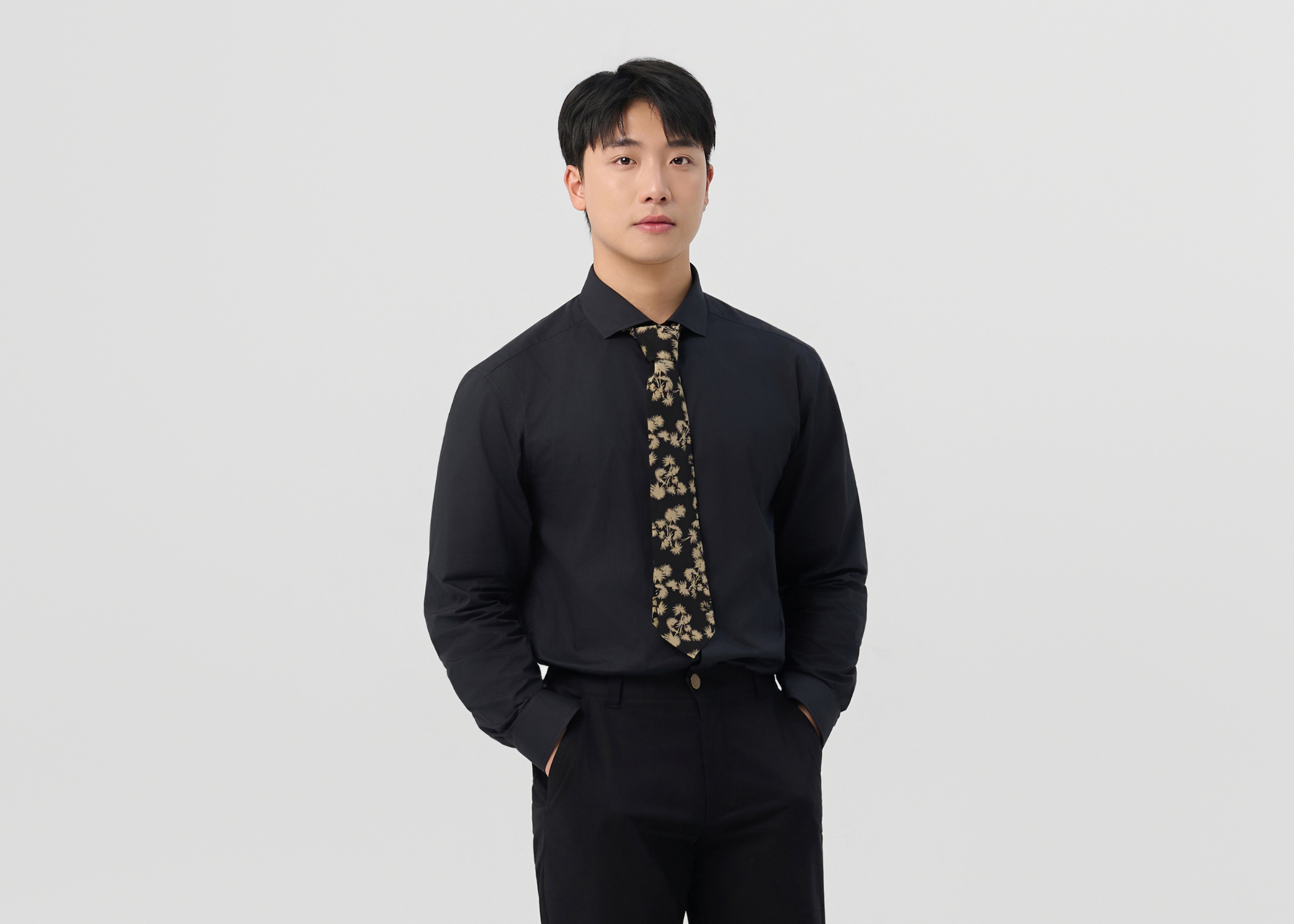 CLASSIC TIE - GOLDLEAF PALM