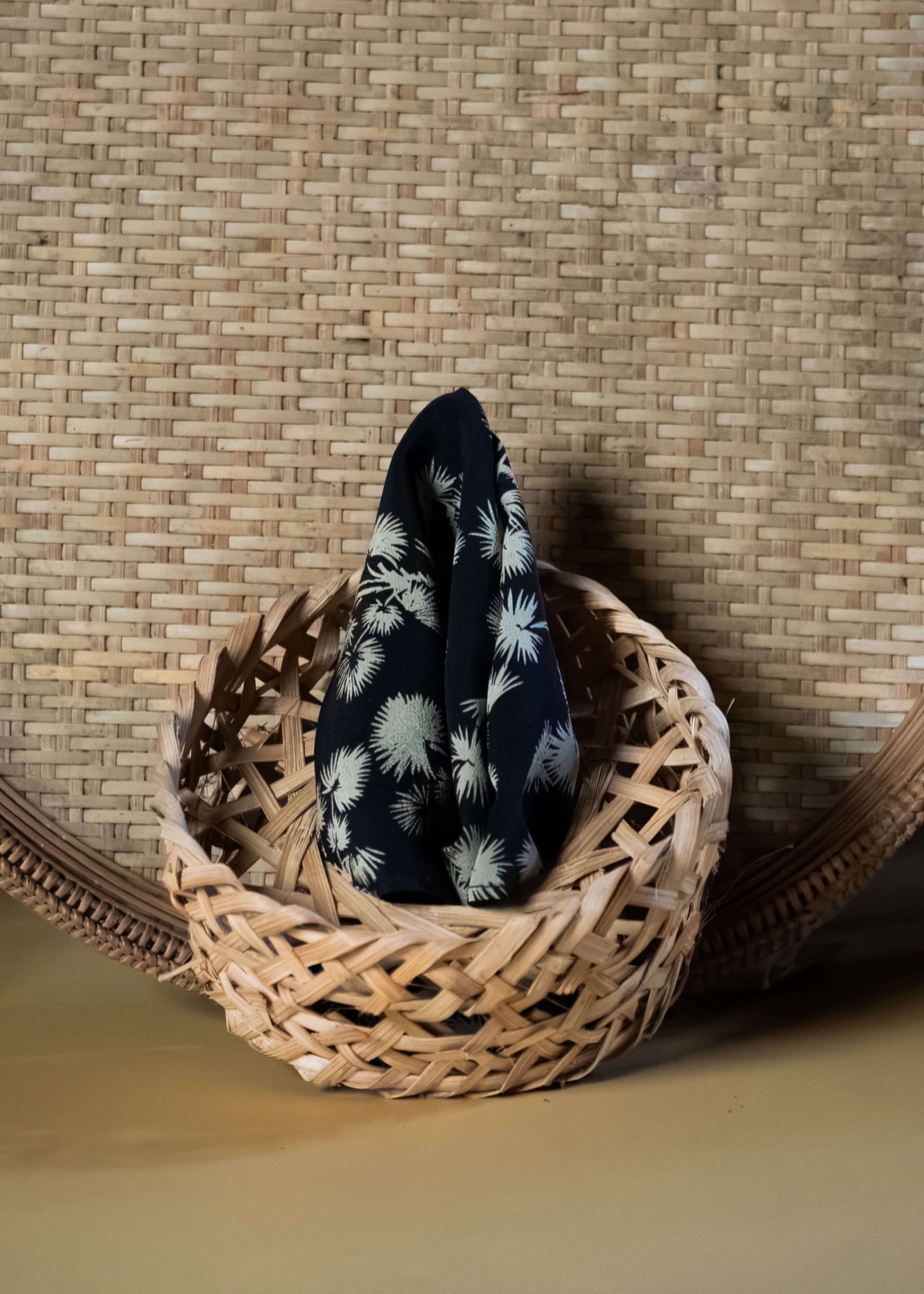 POCKET SQUARE - GOLDLEAF PALM