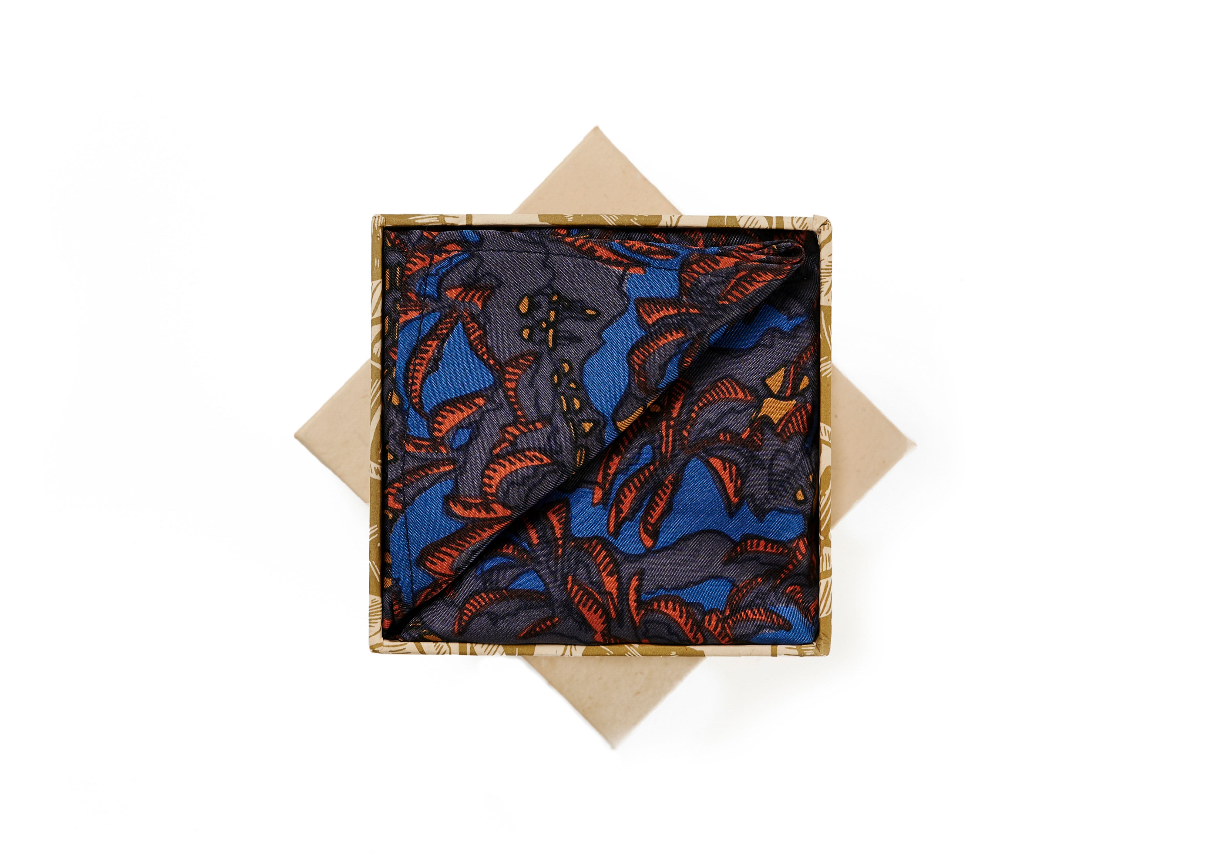 POCKET SQUARE - BURNING CAI