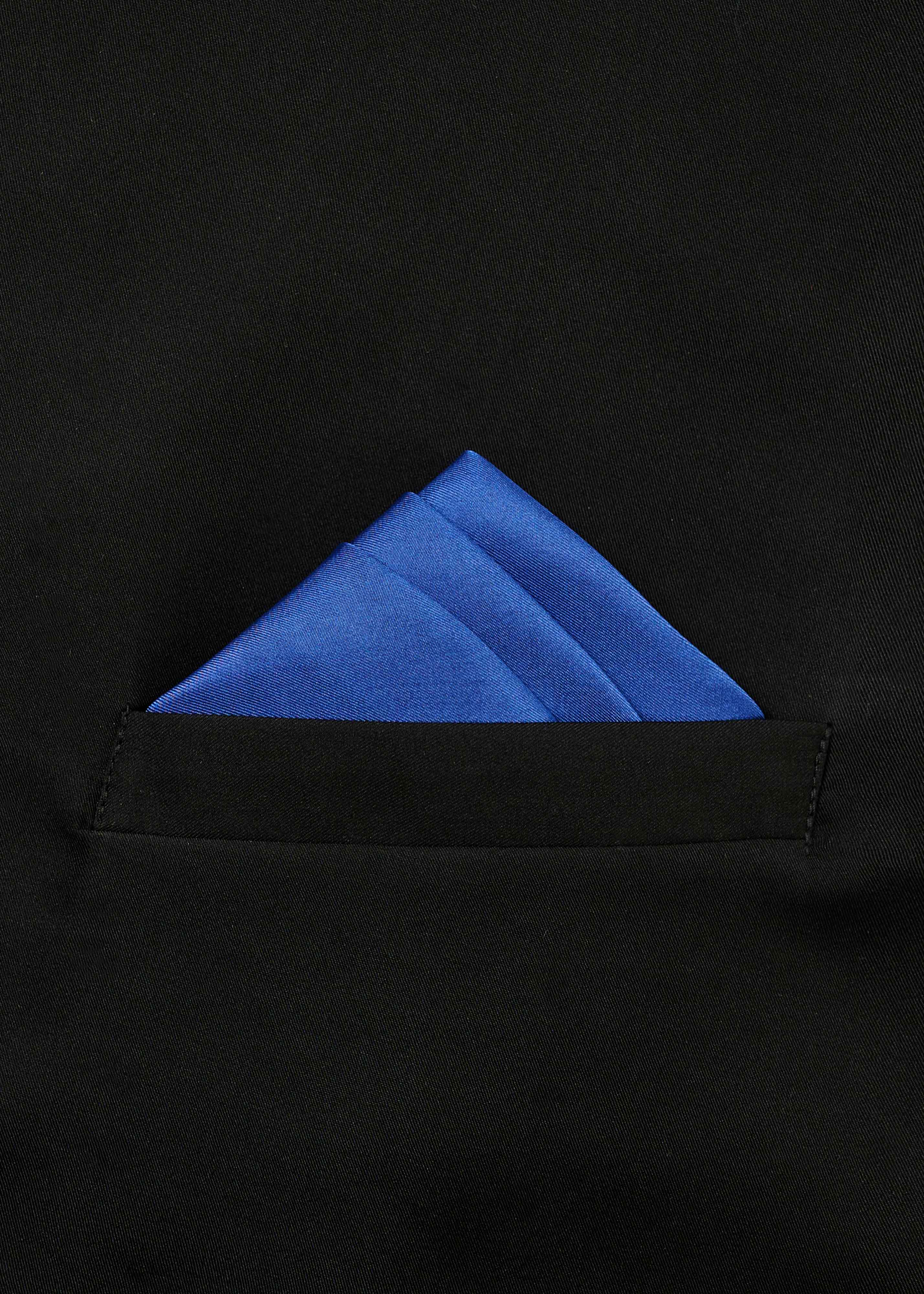 POCKET SQUARE - COBALT BLUE