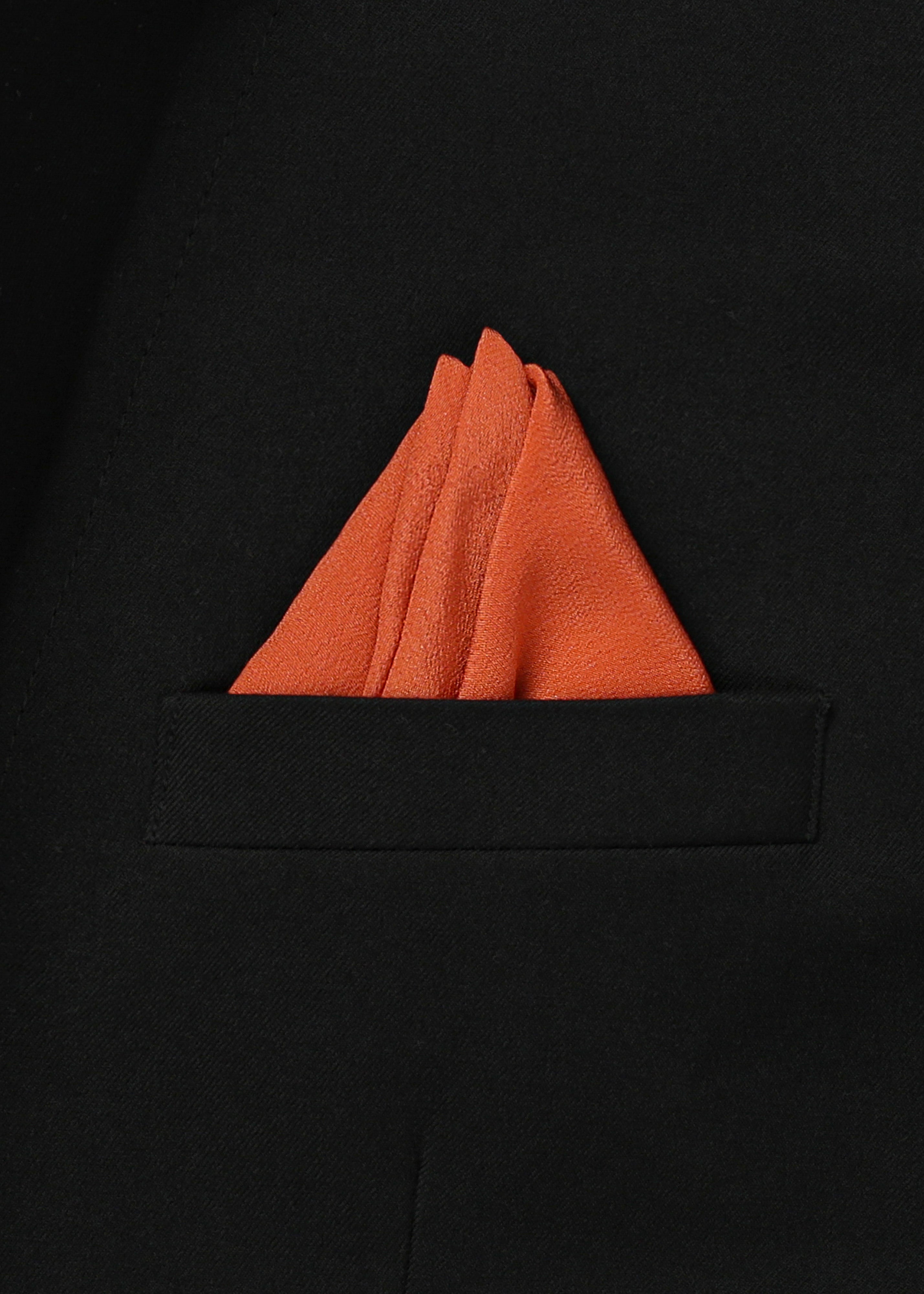 POCKET SQUARE - UMBER