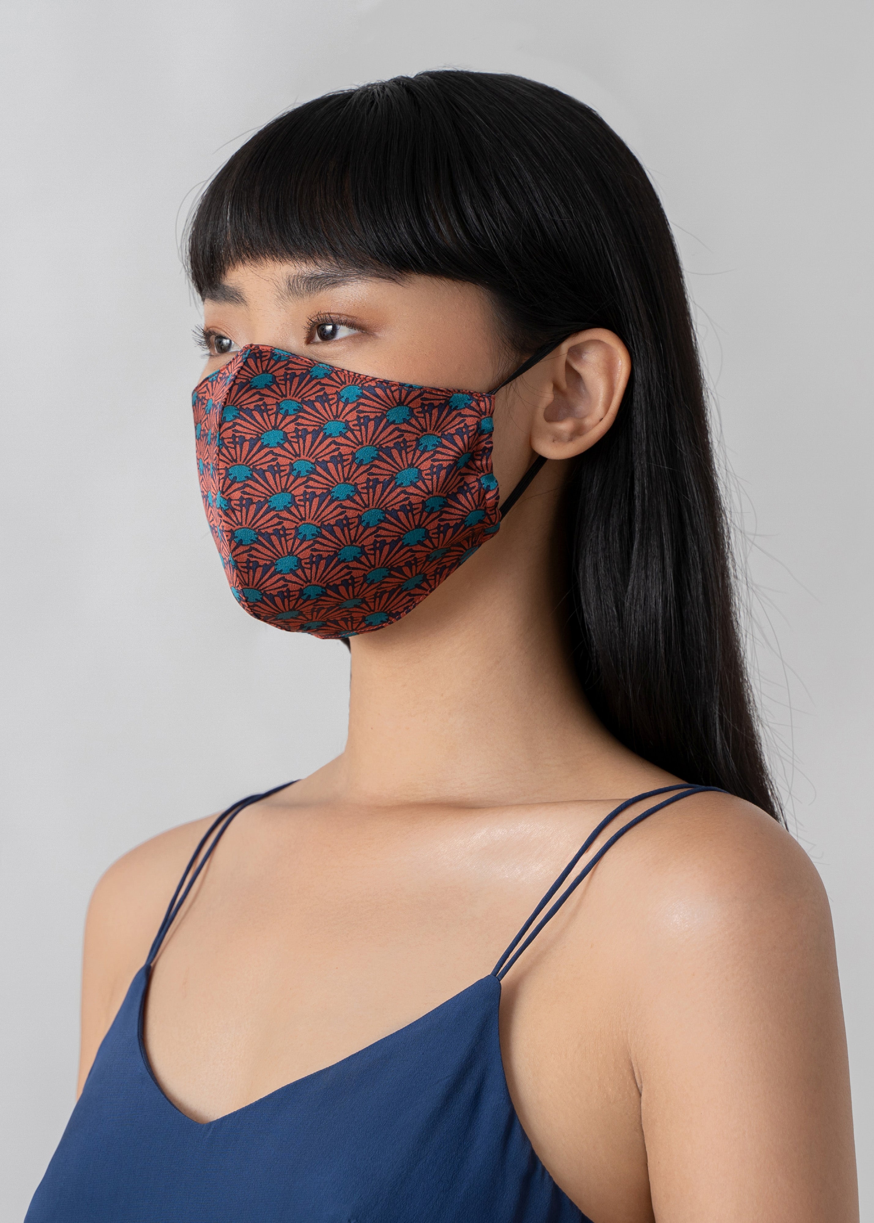 SILK FACE MASK - VINTAGE BOUQUET